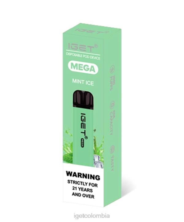 H6DP134 entiendo mega hielo de menta Iget Colombia