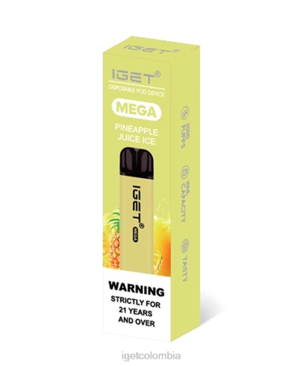 H6DP140 entiendo mega hielo de jugo de piña Iget Bar Vape Online