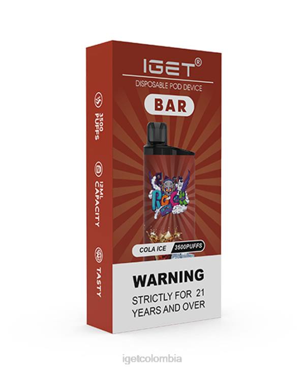 H6DP156 barra de IGET hielo de cola Vape