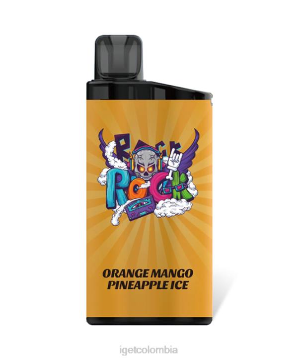 H6DP166 barra de IGET hielo de piña, mango y naranja Vape