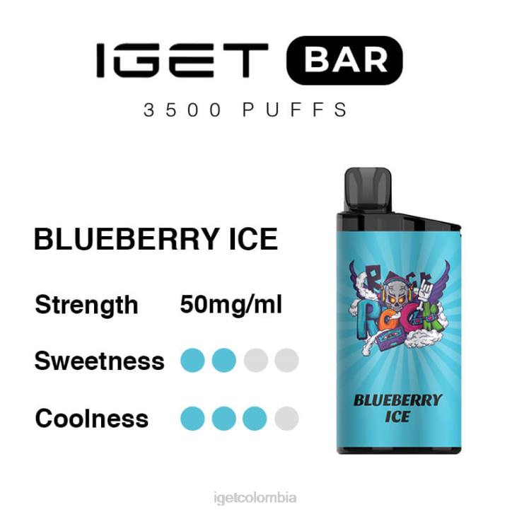 H6DP288 barra IGET 3500 inhalaciones hielo de arándanos Store