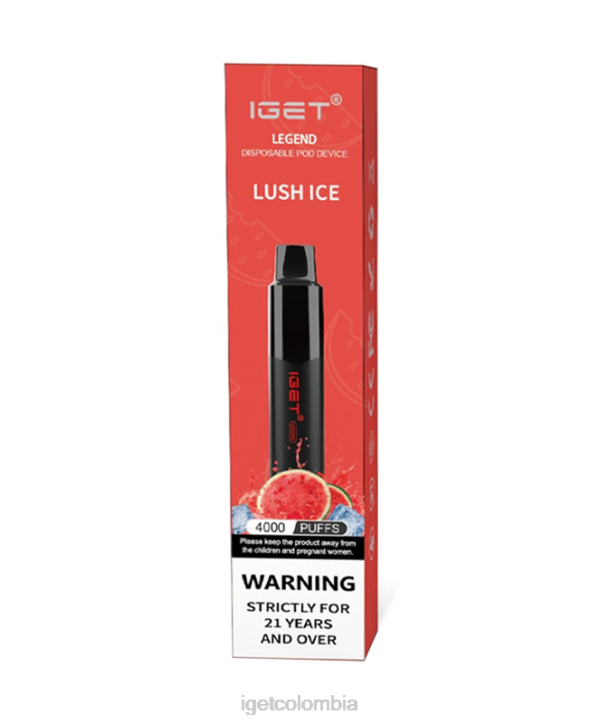 H6DP184 tengo leyenda hielo exuberante Iget Vape