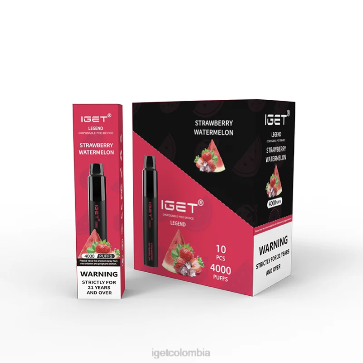 H6DP322 IGET Legend 4000 bocanadas. sandia fresa Vape Store
