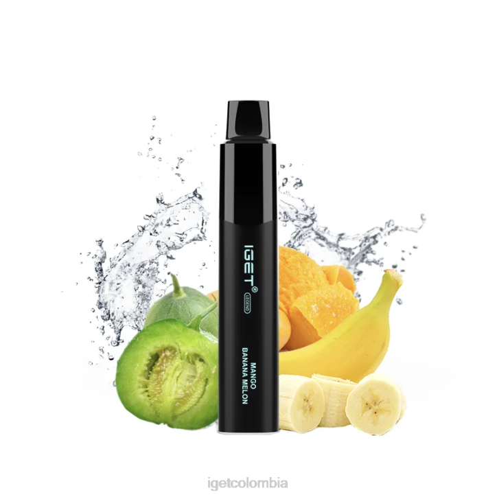 H6DP350 IGET Legend 4000 bocanadas. mango plátano melón Bar Vape Online