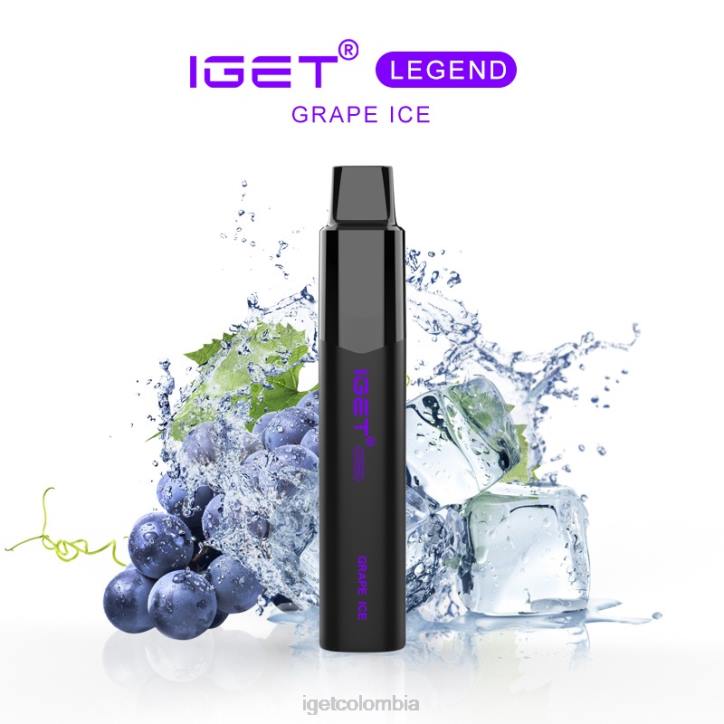 H6DP511 leyenda IGET - 4000 inhalaciones hielo de uva Store