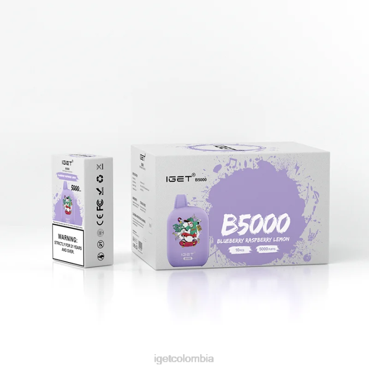 H6DP308 obtener b5000 arándano frambuesa limón Iget Bar Online