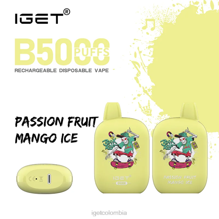 H6DP312 obtener b5000 hielo de mango y maracuyá Iget Store