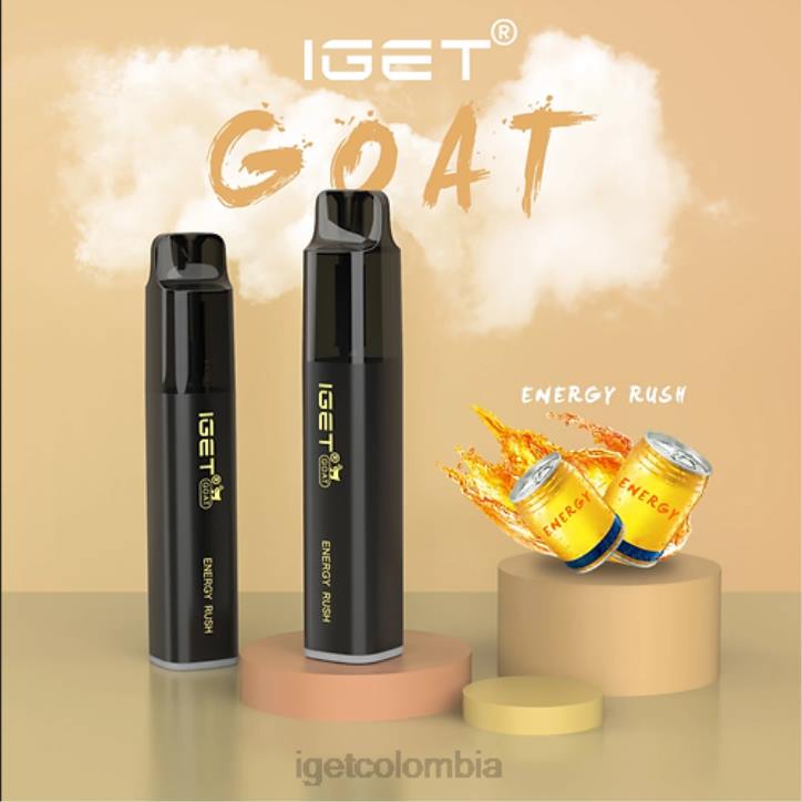 H6DP510 cabra IGET - 5000 inhalaciones subidón de energía Bar