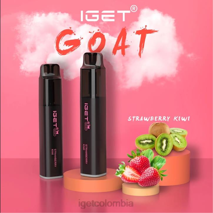 H6DP558 cabra IGET - 5000 inhalaciones kiwi fresa Vape