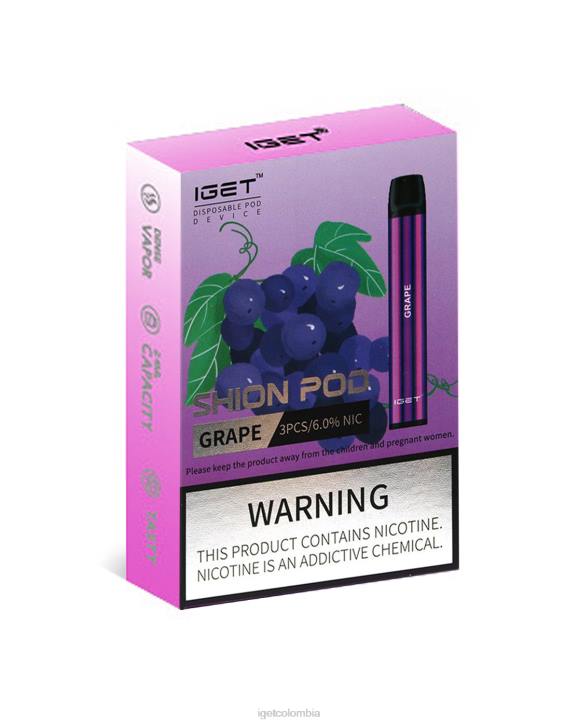 H6DP15 3 x IGET shion uva Vape Online