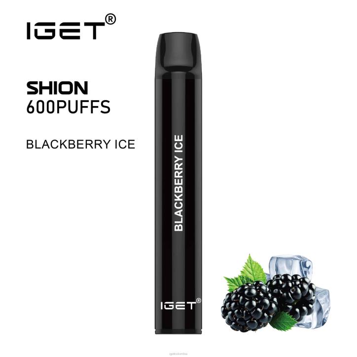 H6DP3 3 x IGET shion hielo de mora Vape