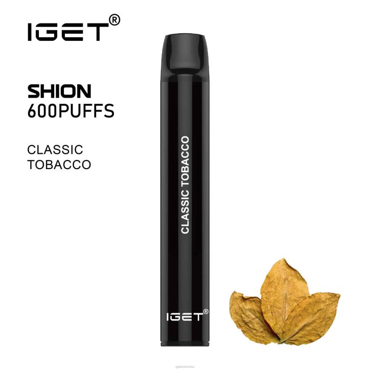 H6DP9 3 x IGET shion tabaco clasico Vape Store