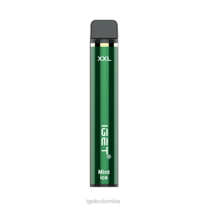 H6DP366 IGET XXL sin nicotina 1800 inhalaciones. hielo exuberante Online