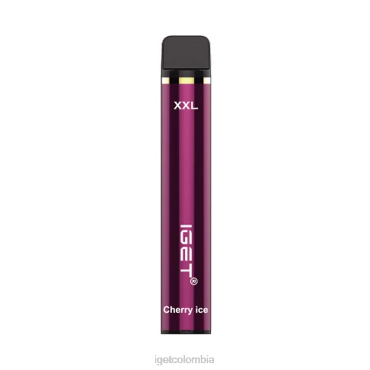 H6DP366 IGET XXL sin nicotina 1800 inhalaciones. hielo exuberante Online